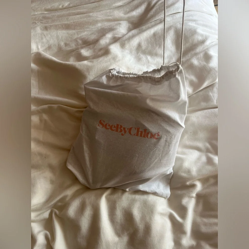 See by Chloe Glyn Wedge Sandal Cirpria (Tan) 38 - Picture 4 of 8